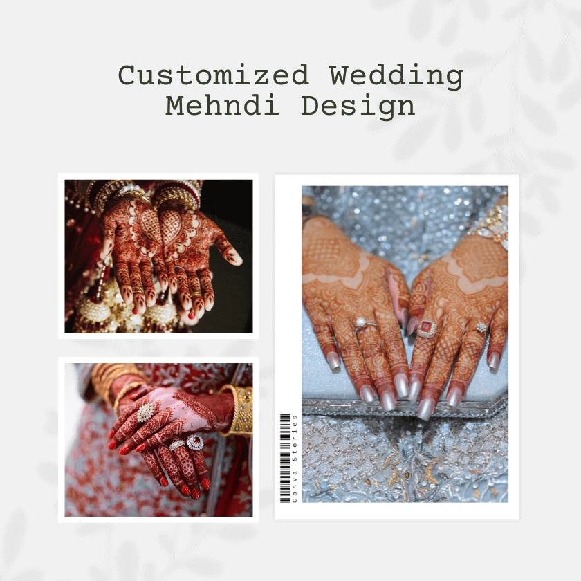 Customized Wedding Mehndi