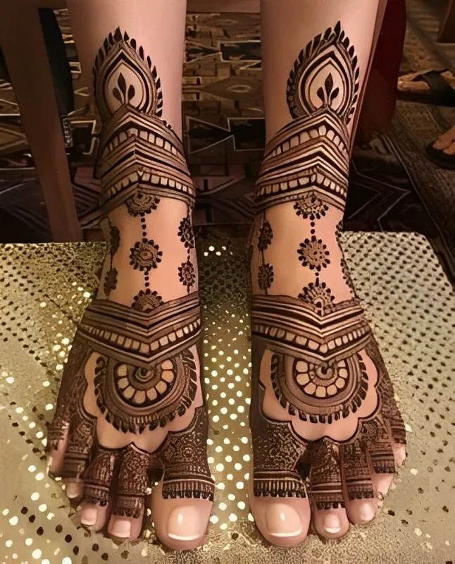 Trending Feet Mehndi Designs For All Time