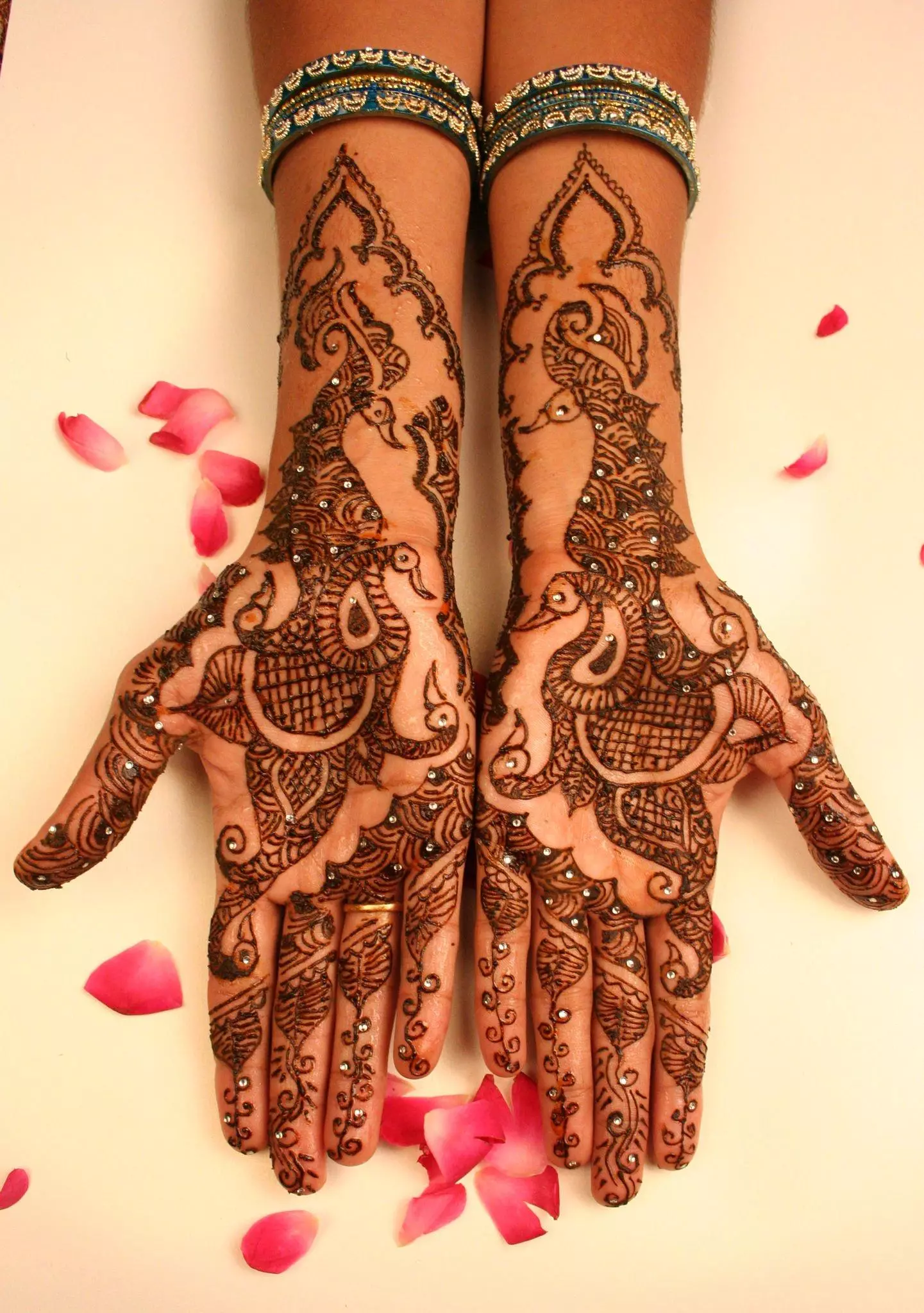 Henna Full hand Mehndi Design For Beginners