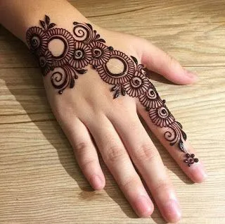 Lovable Mehndi for Back Hand Designs by mehndidesiigns4u
