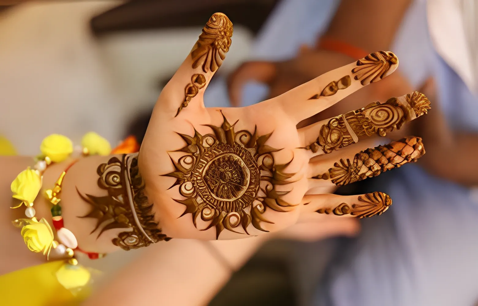 Mandala Pakistani Mehendi Designs For indian brides by mehndidesigns4u