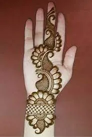 Mehndi Design - Royal Front Hand Mehndi Design