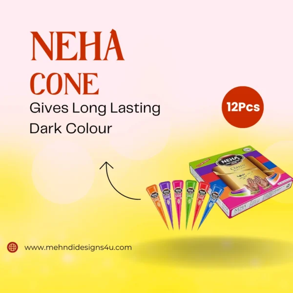 Neha Classic Colour Cone Each Cone - Multi Color