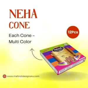 Neha Classic Colour Cone (Pack of 12)