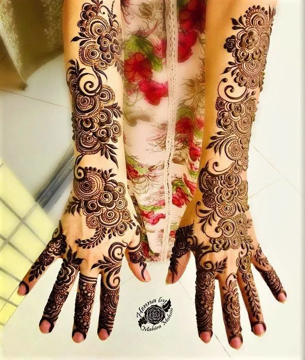 New Arabic Back Hand Mehandi Designs by mehndidesigns4u
