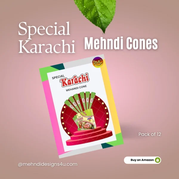 Special Karachi Mehendi Cones