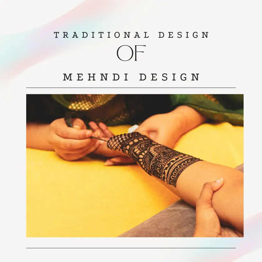 traditional Design Of Mehndi