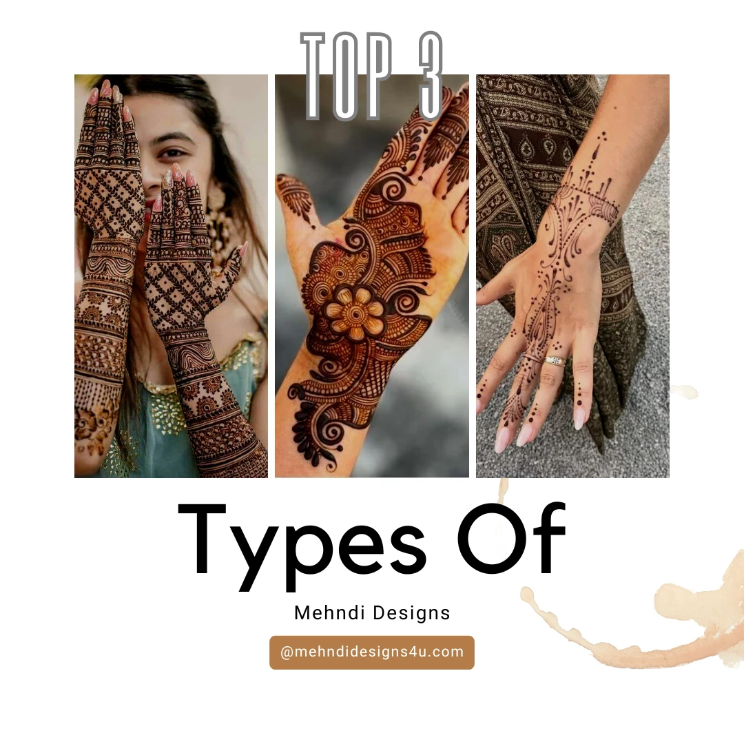 Ultimate Guide To Different Types Of Mehndi Designs in 2024