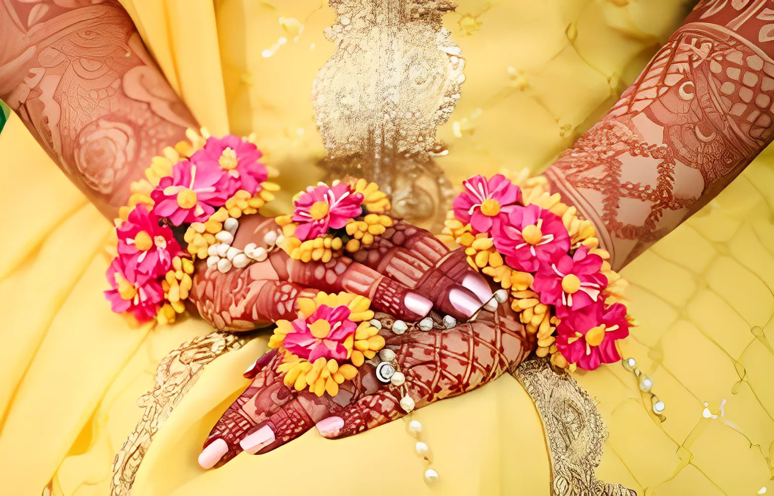 full hand bridal mehndi design