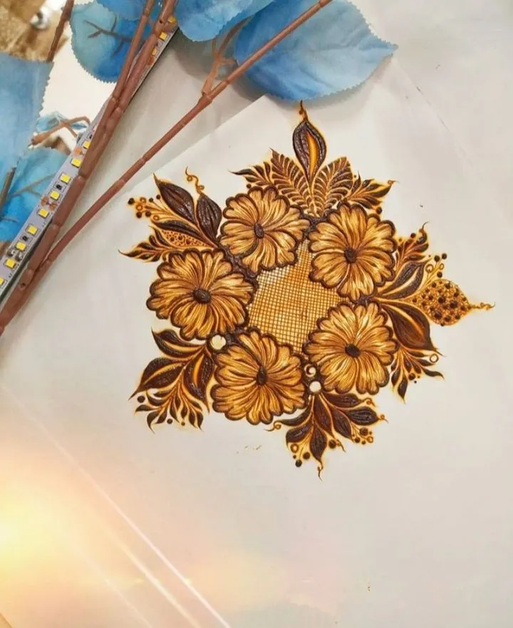 khafif leaf and Flower design