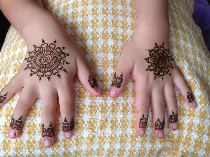 ramadan mehndi designs for kids